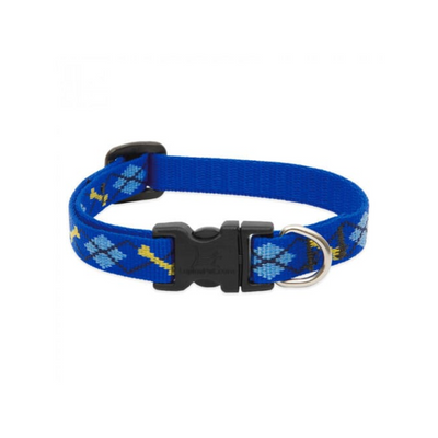 Lupine Pet Collar Color Azul con Broche para Perro Talla Chico 20 a 30 cm