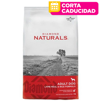 CORTA CADUCIDAD Diamond perro Adulto Cordero y Arroz 9.07kg