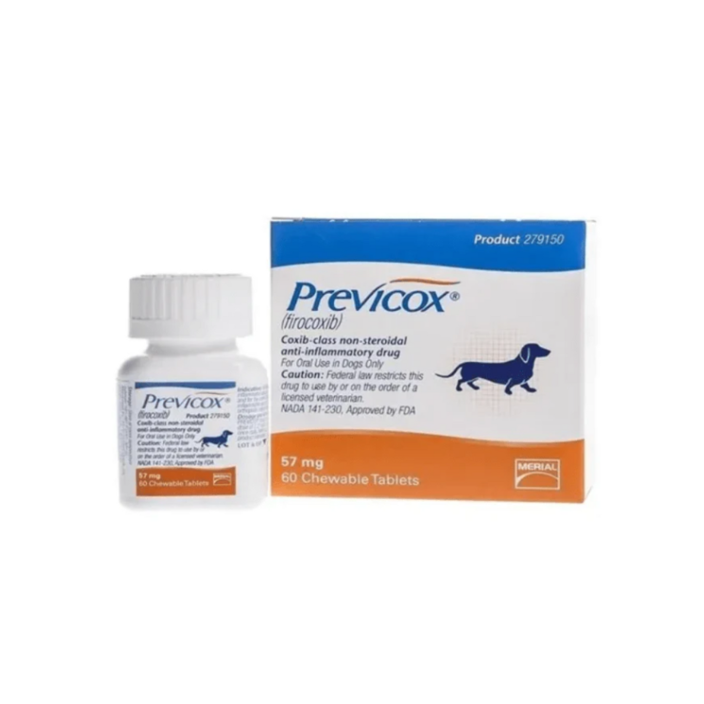 Medicamento previcox para perros chicos 60 Tabletas