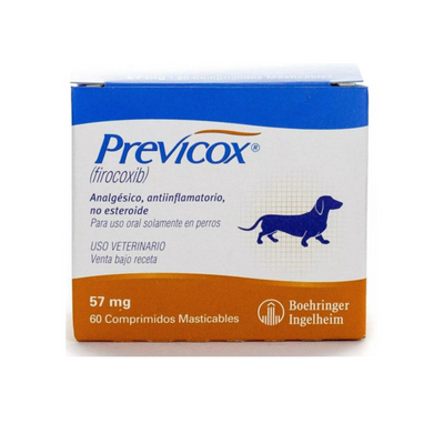 Medicamento previcox para perros chicos 60 Tabletas