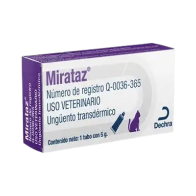Mirataz Mirtazapina 20 mg Unguento Transdermico Tubo con 5 g Dechra