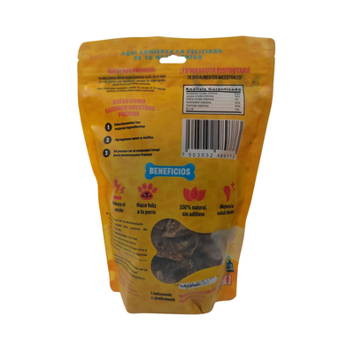 Mitz Meals Really Natural Pulmón de Res Premios Deshidratados para Perro 200 g