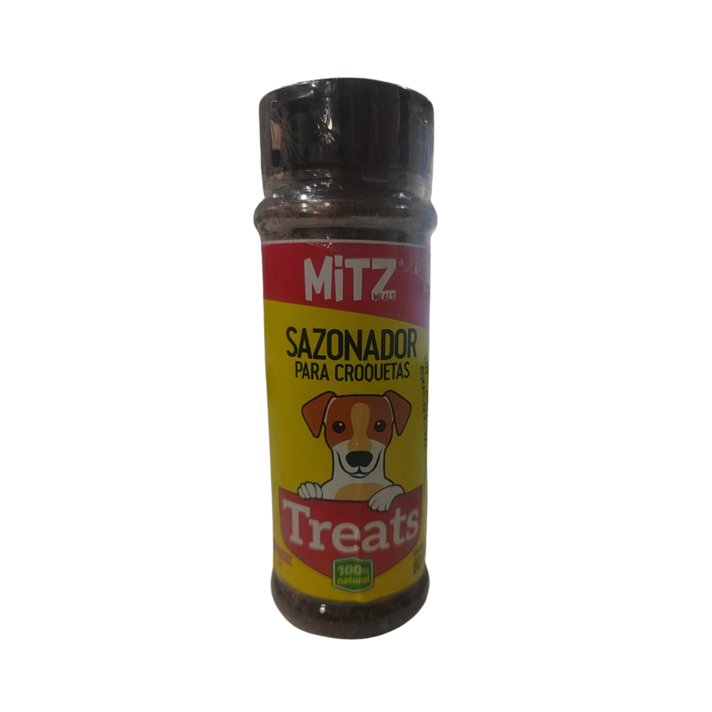 Mitz Meals Sazonador Sabor Higado de Res para Croquetas de Perro 80 g