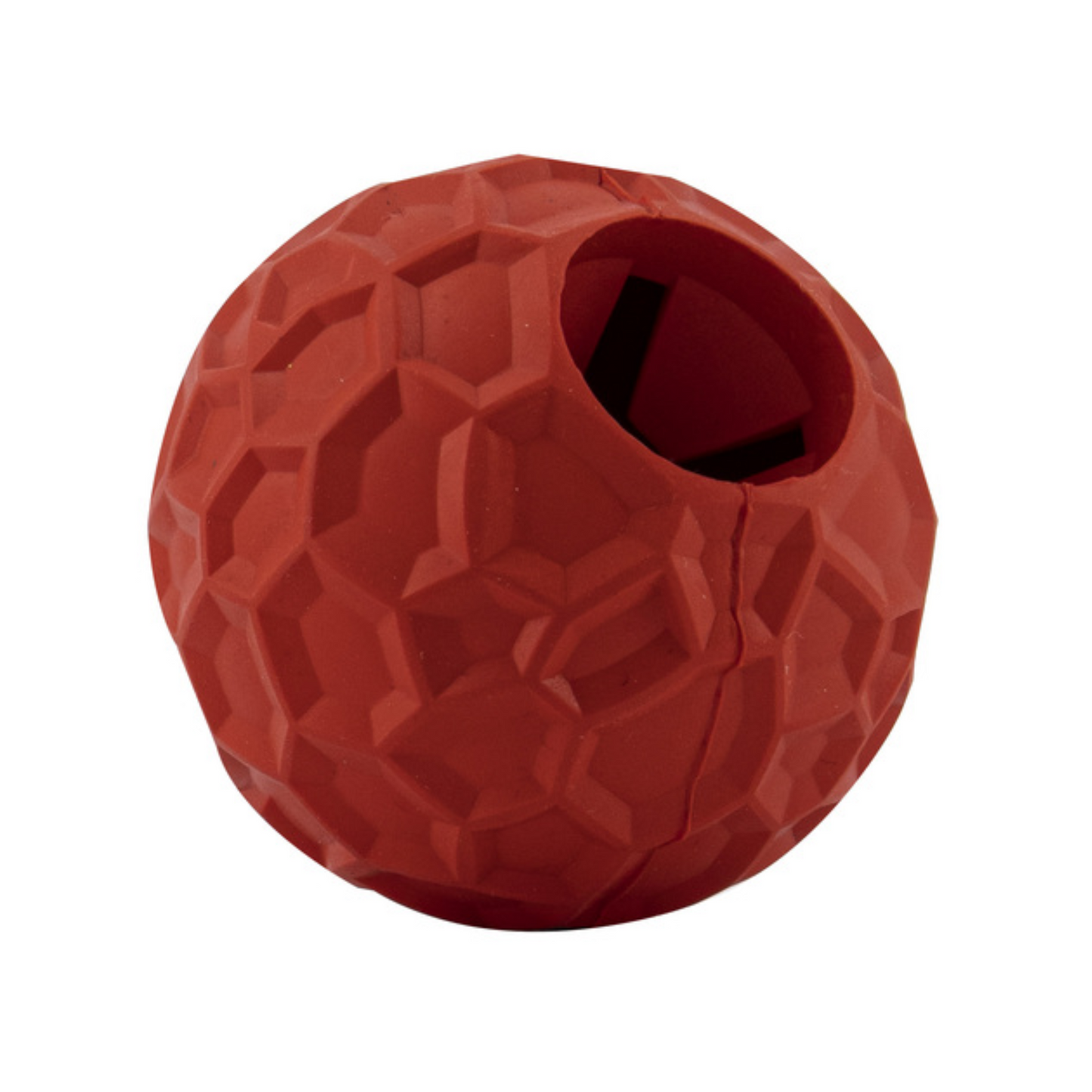 Mr Wuff Pelota Chica Dispensadora de Premios Color Rojo
