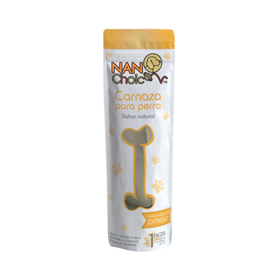 Nan Choice Carnaza Sabor Natural 10-12 cm para Perro 1 Pieza