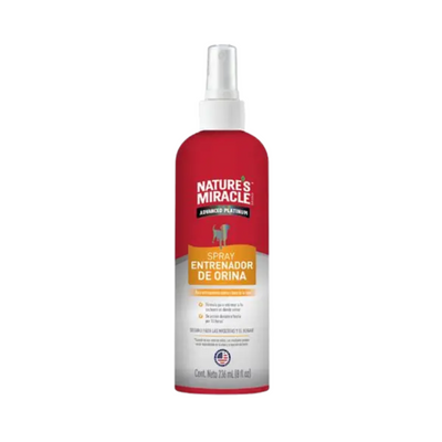 Natures Miracle Spray Entrenador de Orina 236 ml
