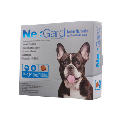 Nexgard 1 Tableta Masticable 4 a 10 Kg