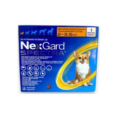 Nexgard Spectra 1 Tableta 2 a 3.5 Kg