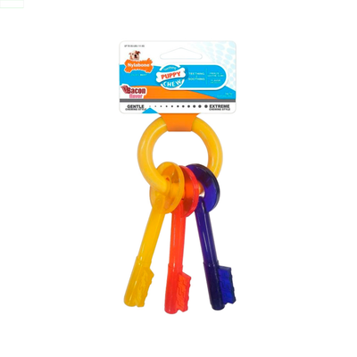 Nylabone Llaves de Denticion Medianas para Perro Cachorro