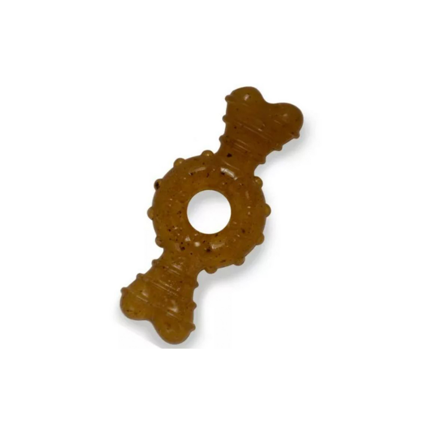 Nylabone Hueso Masticable con AroColor Café Chico Sabor Pollo