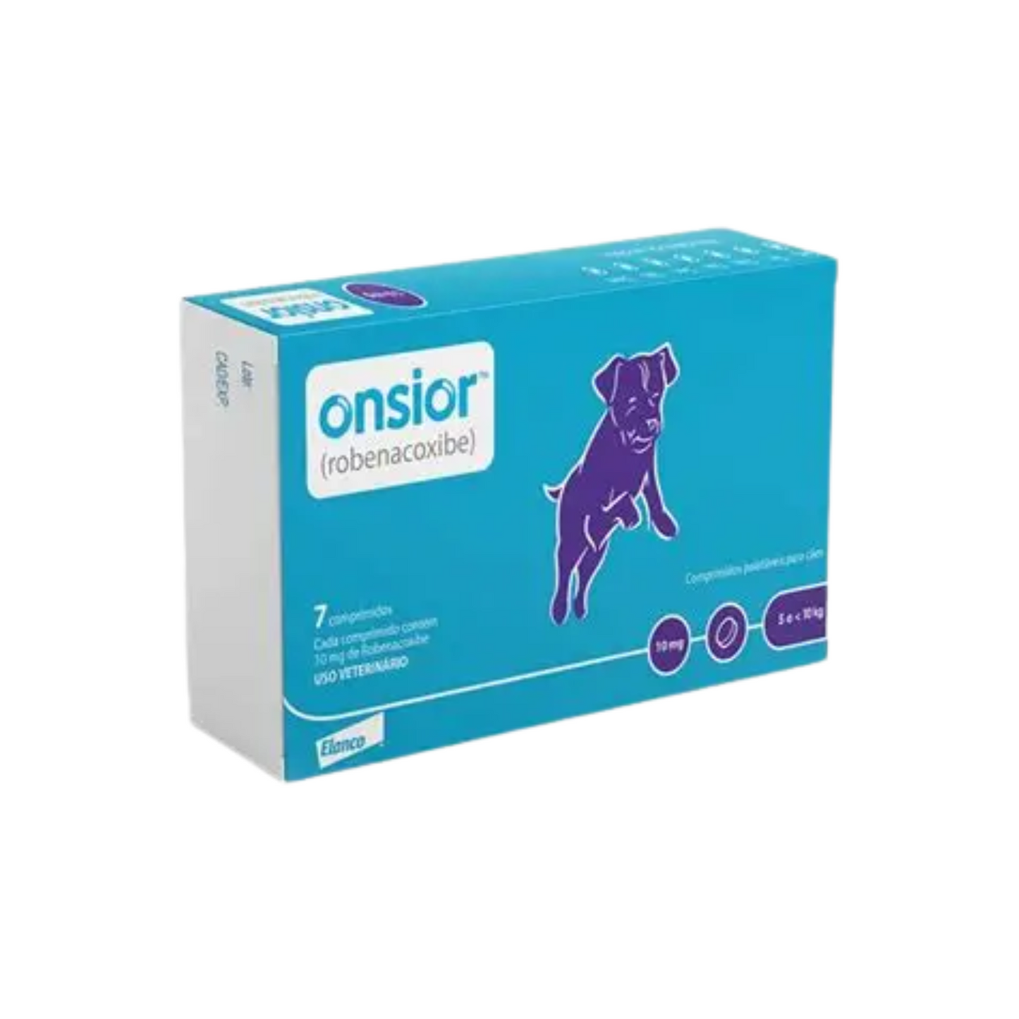 Onsior Robenacoxib 1 blíster de 7 comprimidos de 10mg Elanco