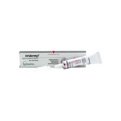 Oridermyl Pomada Tubo 10 Gr Antiinfeccioso Ótico, Vetoquinol