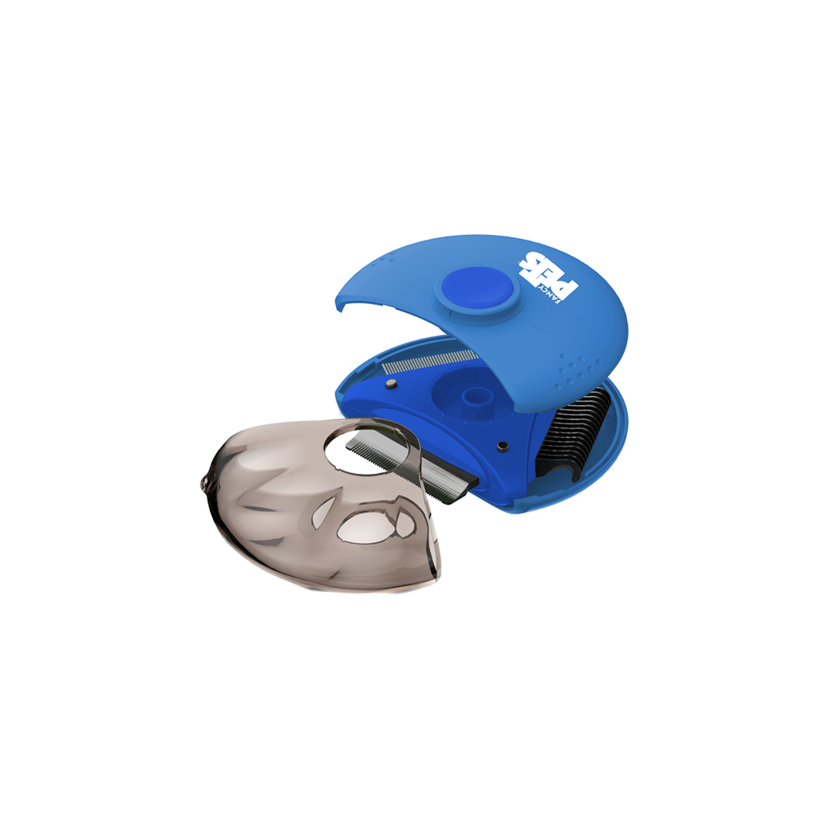 Peine Giratorio Fancy Pets 3 en 1 para Perro Mediano