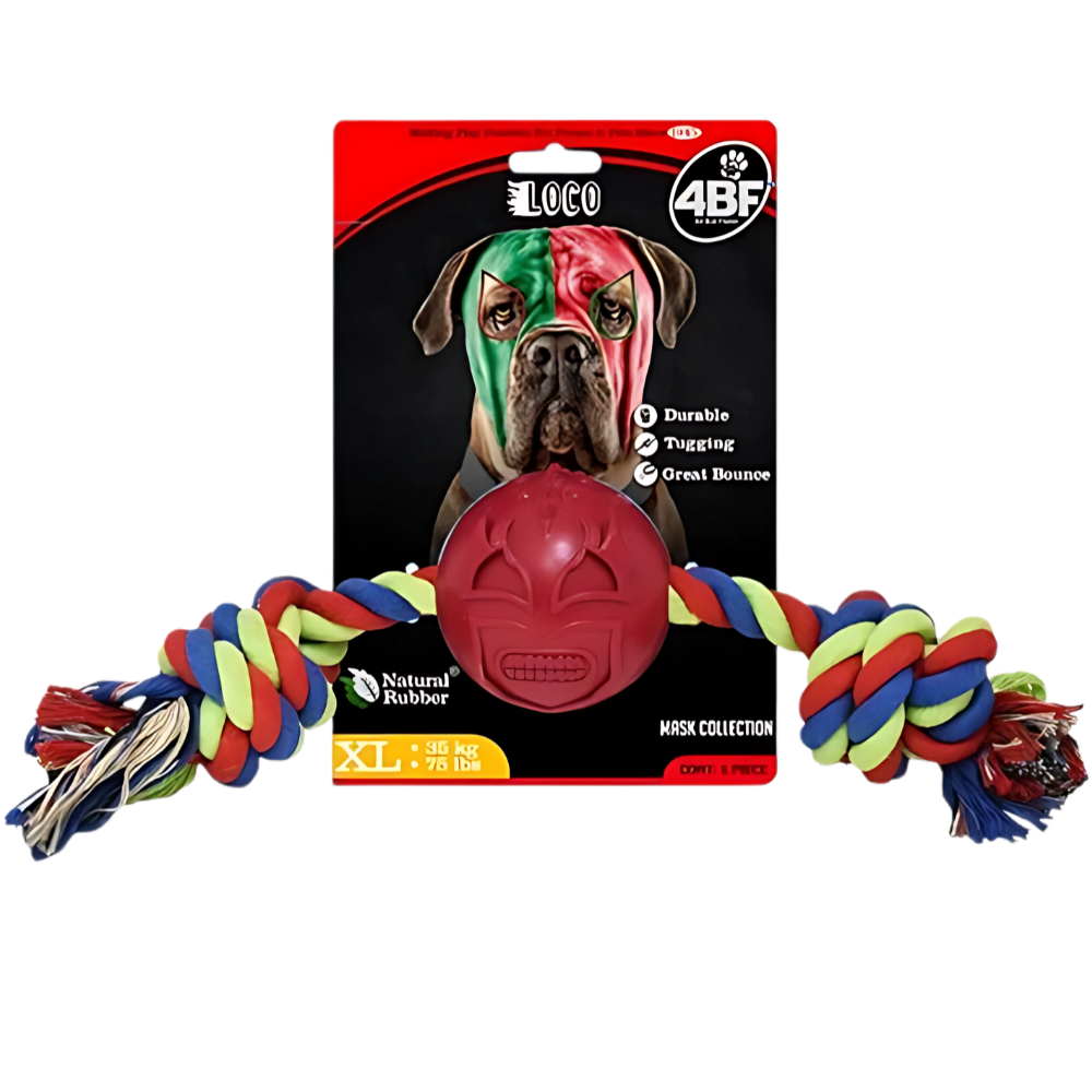 Pelota con Cuerda Loco Mask XL