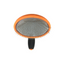 Pelu2 Carda Mediana con Cerdas Curvas Color Naranja con Gris