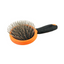 Pelu2 Cepillo Mediano Color Naranja con Cerdas Metalicas Redondeadas