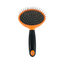 Pelu2 Cepillo Mediano Color Naranja con Cerdas Metalicas Redondeadas