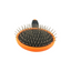 Pelu2 Cepillo Mediano Color Naranja con Cerdas Metalicas Redondeadas