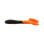 Pelu2 Cepillo de Caucho Mediano Color Naranja para Mascotas con Pelo Corto Liso
