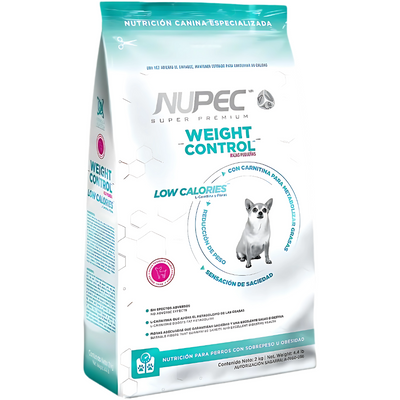 Nupec Perro Weight Control Raza Pequeña 2 Kg