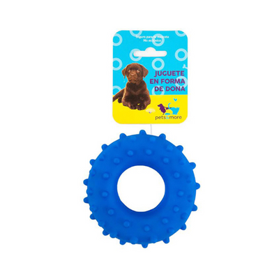 Pets&More Hueso de Juguete Chico para Mascotas Color Azul