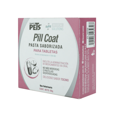 Pill Coat Pasta Saborizada para Mascotas 60 Gr., Medical Solutions