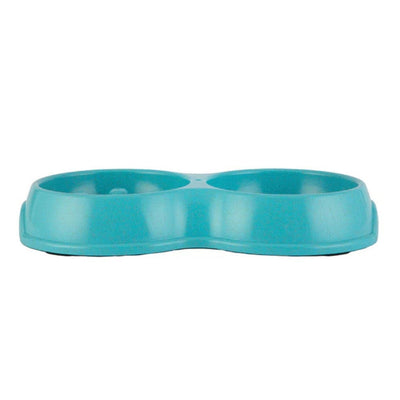 plato para perro come lento