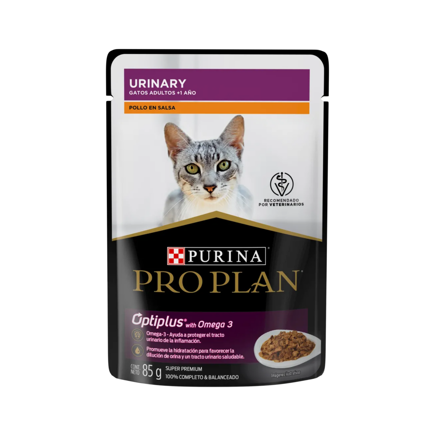24 Pouches Gato Adulto Urinary 85 gr