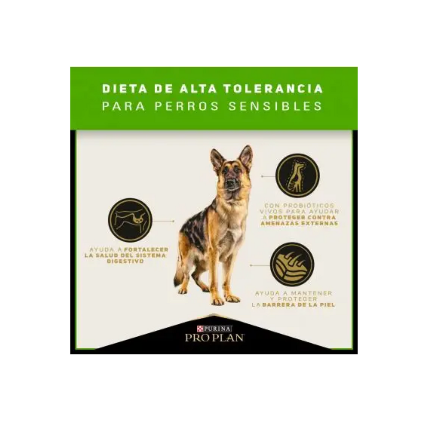 Pro Plan Perro Adulto Sensitive Skin & Stomach Todas las Razas 10 Kg.