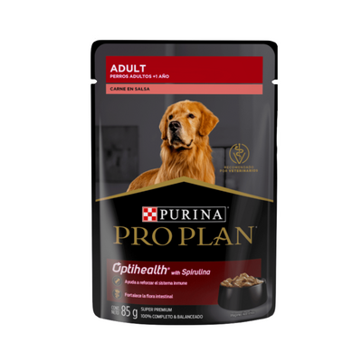 Purina Pro Plan Adulto Pouche Receta de Carne 85g
