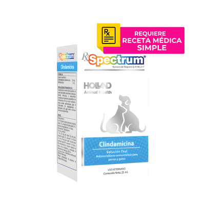 Rx Spectrum Clindamicina Solucion Oral 25 ml, Holland