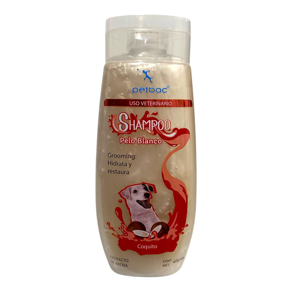 Shampoo para pelo blanco perros