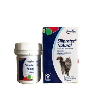 Siliprotec Silimarina Veterinaria 100 mg 60 Tabletas