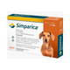 Simparica masticable 20 mg antipulgas y garrapatas para perros de 5 a 10 kg