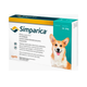 Simparica masticable 40 mg para perros de 10 a 20 kg, antiparasitario antipulgas y antigarrapatas