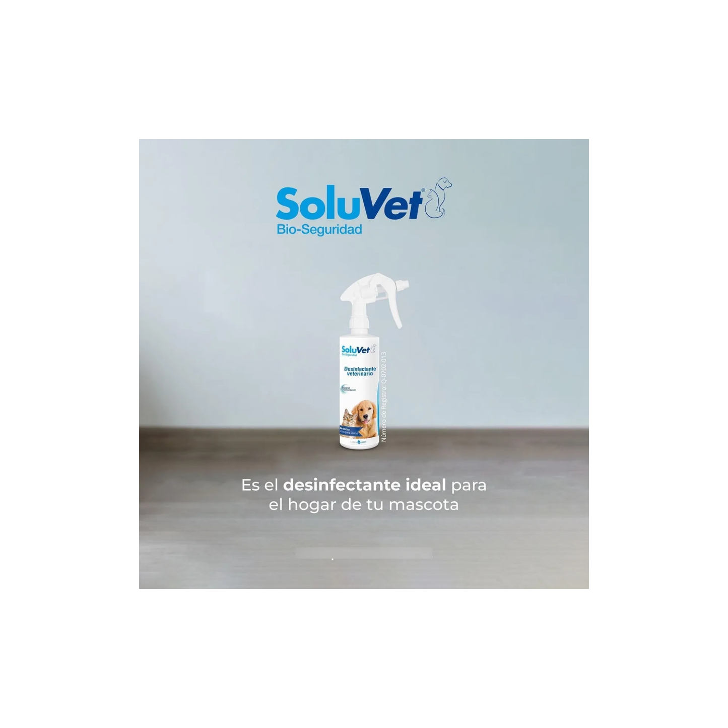 Soluvet Bio-Seguridad Desinfectante Veterinario Esteripharma 500 ml