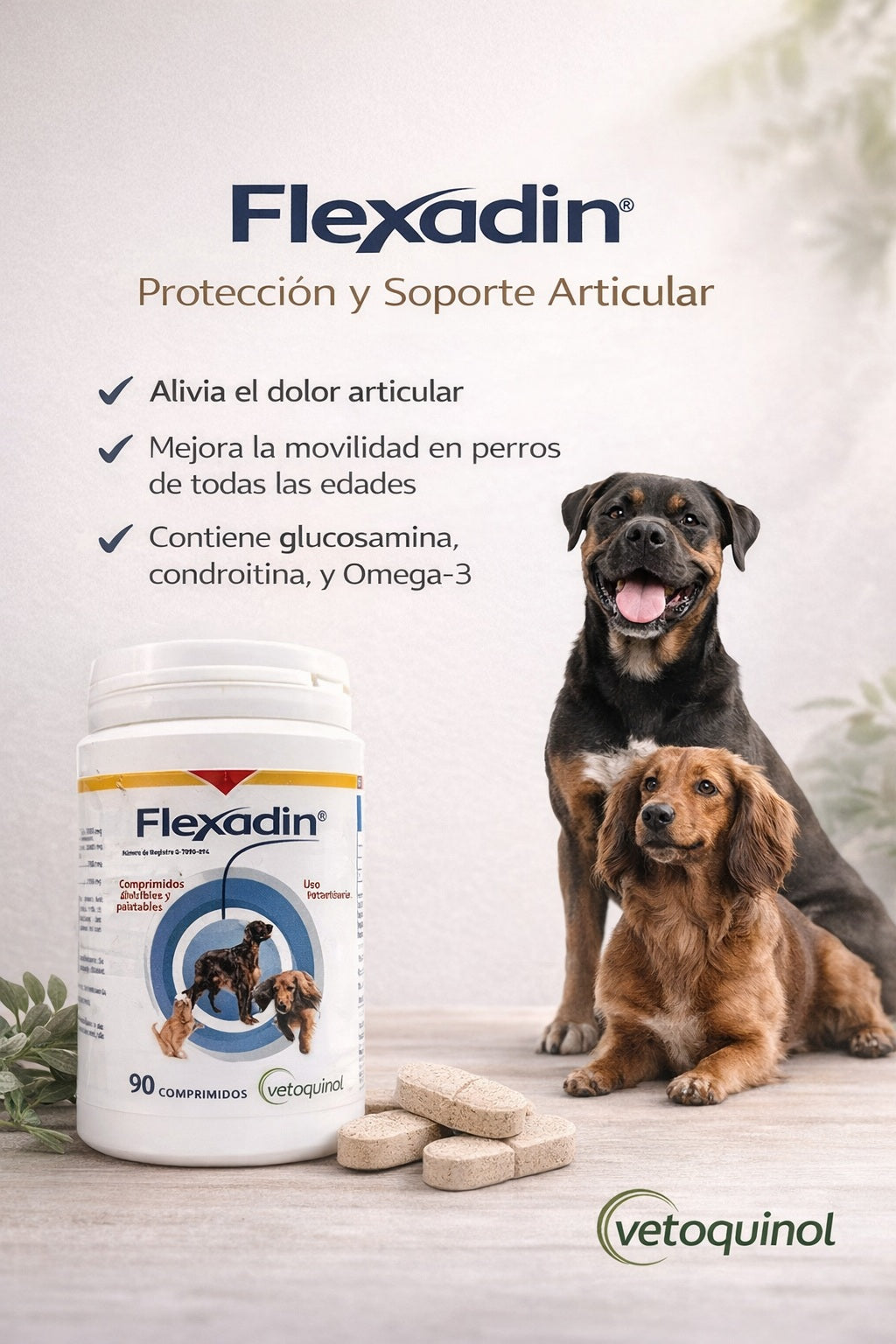 Flexadin suplemento articular para perros