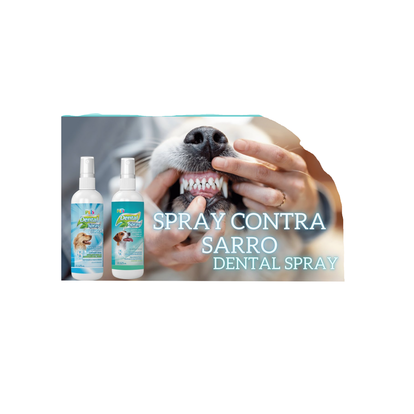 Spray Dental Para Perro 125 Ml, Sabor Menta, Fancy Pets