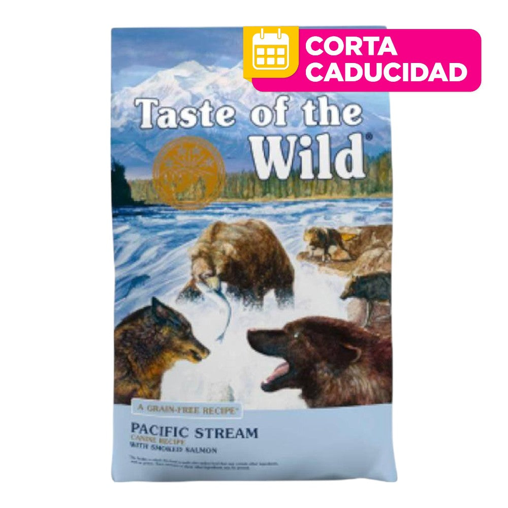 CORTA CADUCIDAD Taste Of The Wild Pacific Stream Canine Salmon Ahumado 6.3kg