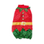 Toutmignon Traje de Duende Color Rojo con Verde Talla 0
