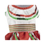 Toutmignon Vestido Mexicano Color Verde, Blanco y Rojo Talla 0