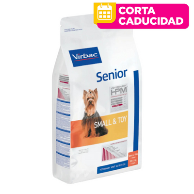 CORTA CADUCIDAD Virbac HPM Dog Senior Small & Toy 1.5kg