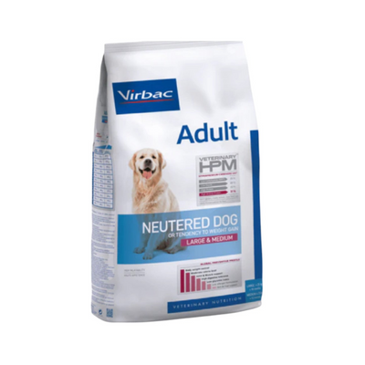 Virbac HPM Dog Adult Neutered Large & Medium 12kg