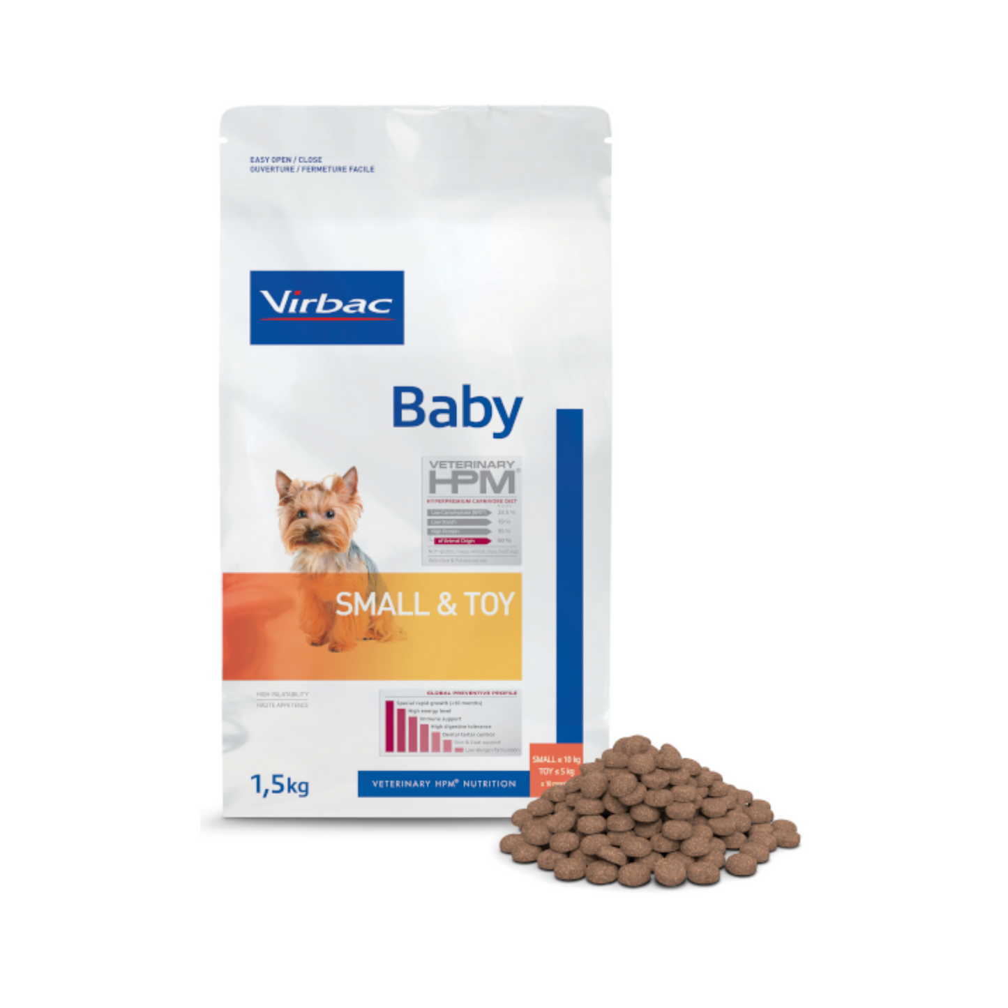 Virbac HPM Dog Baby Small & Toy 3 Kg