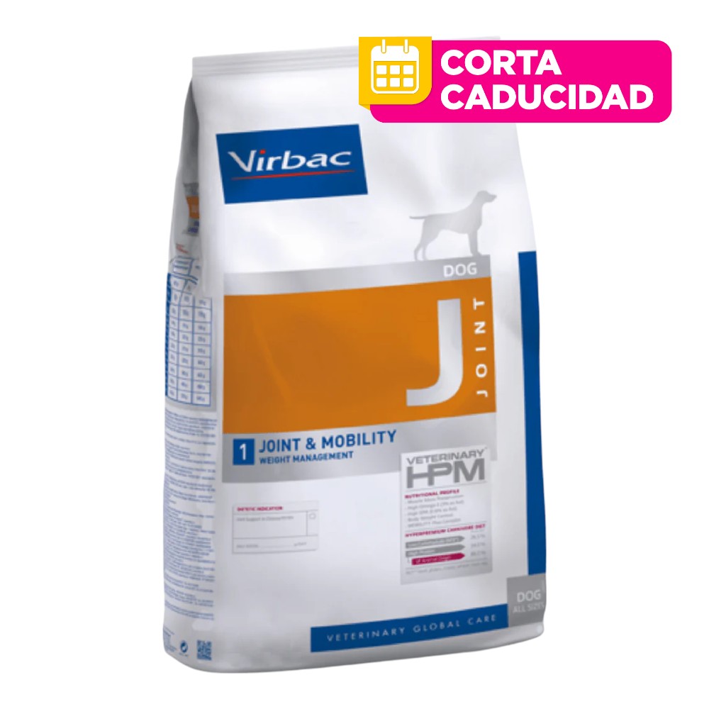 CORTA CADUCIDAD Virbac HPM Dog Joint & Mobility 12 Kg