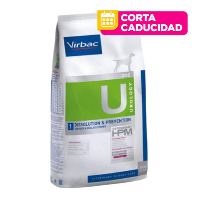 CORTA CADUCIDAD 15/05/2026 Virbac HPM Dog Urology Dissolution & Prevention 3 Kg