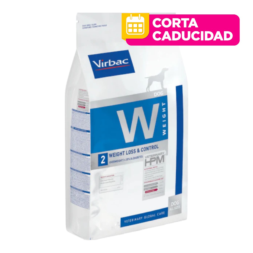 CORTA CADUCIDAD Virbac HPM Dog Weight Loss & Control 3 Kg