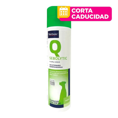 CORTA CADUCIDAD Virbac Shampoo Dermatológico SEBOLITYC 250ml