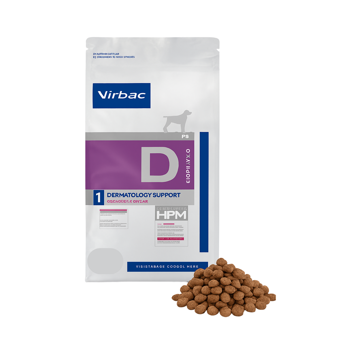 Virbac HPM Dog Dermatology Support 3 kg | Piel Perros – Plaza animal ...