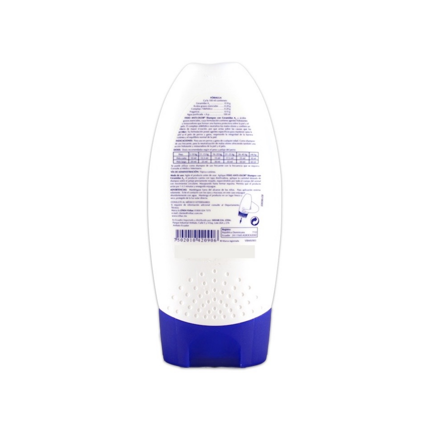 Virbac FISIO ANTI-OLOR Shampoo
